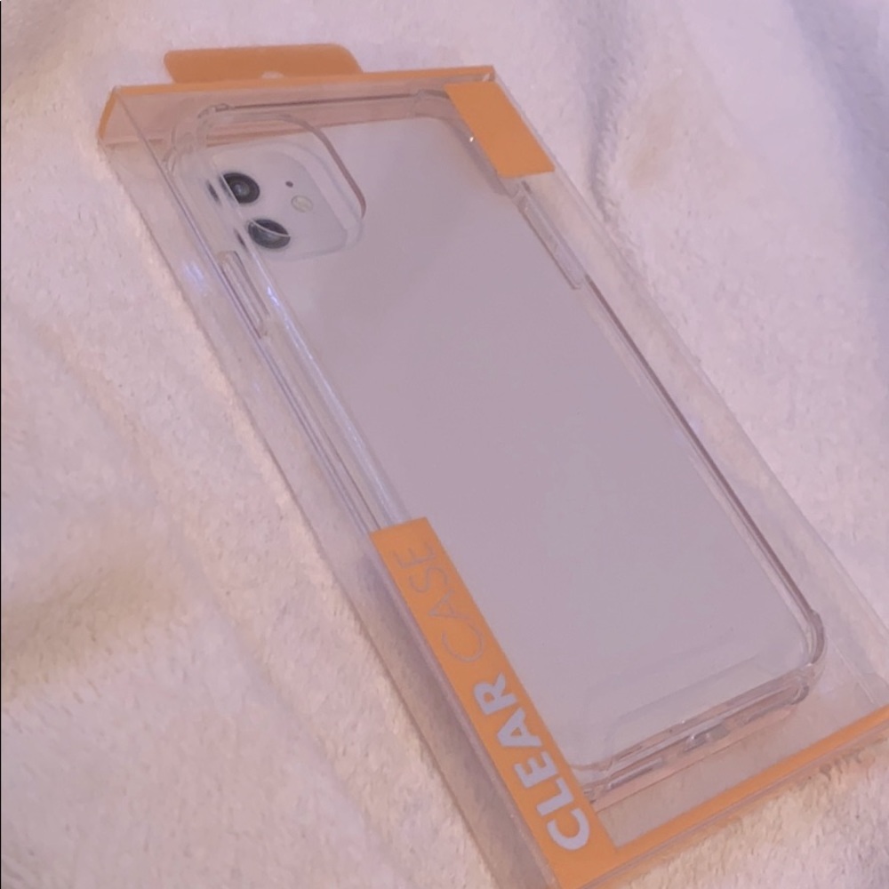 Clear iPhone 11 case